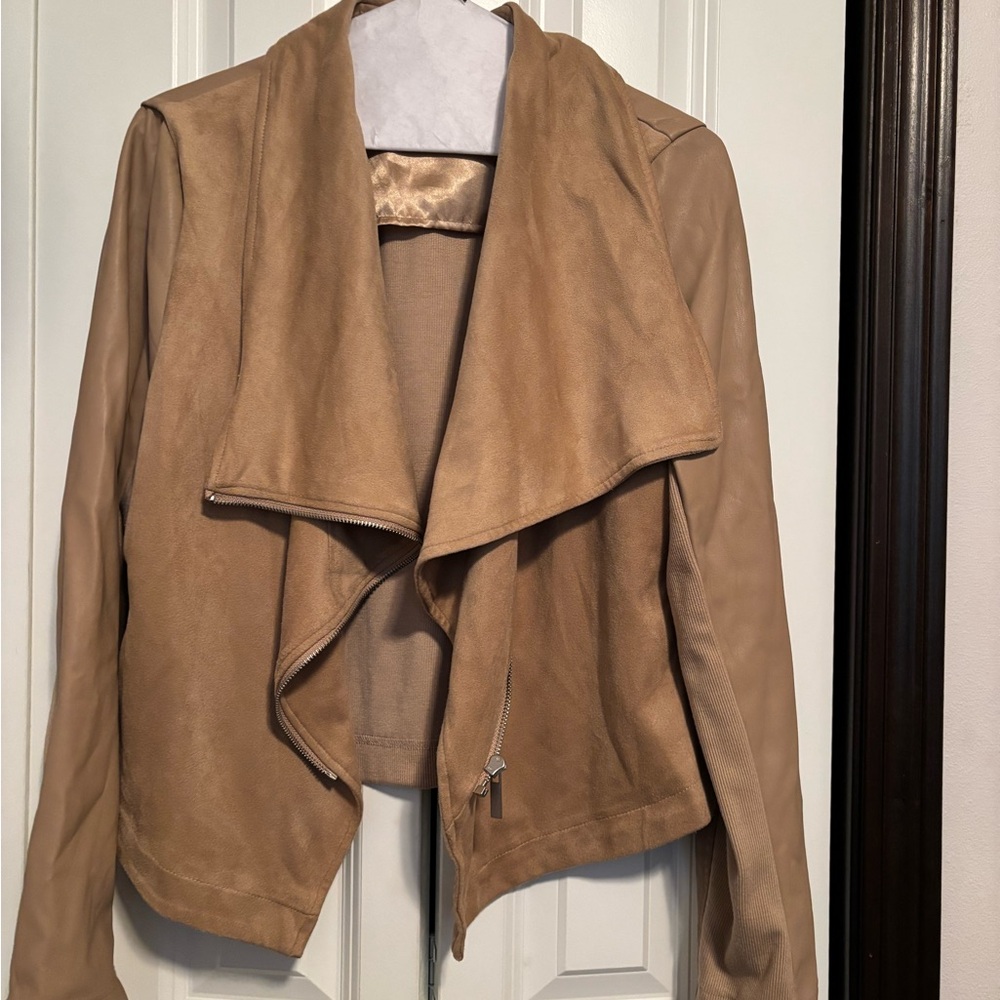Bagatelle Tan Leather Women's Jacket